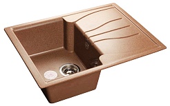 Granfest Мойка кухонная Standart GF-S680L Терракот – фотография-1